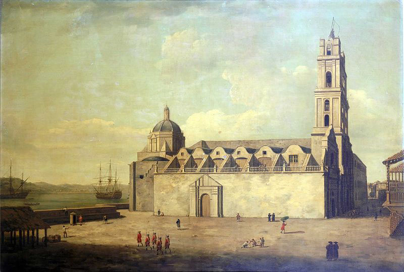 Dominic Serres The Cathedral at Havana, August-September 1762